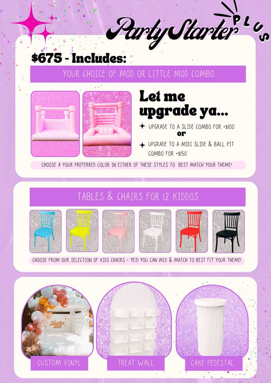 Party Starter Packages