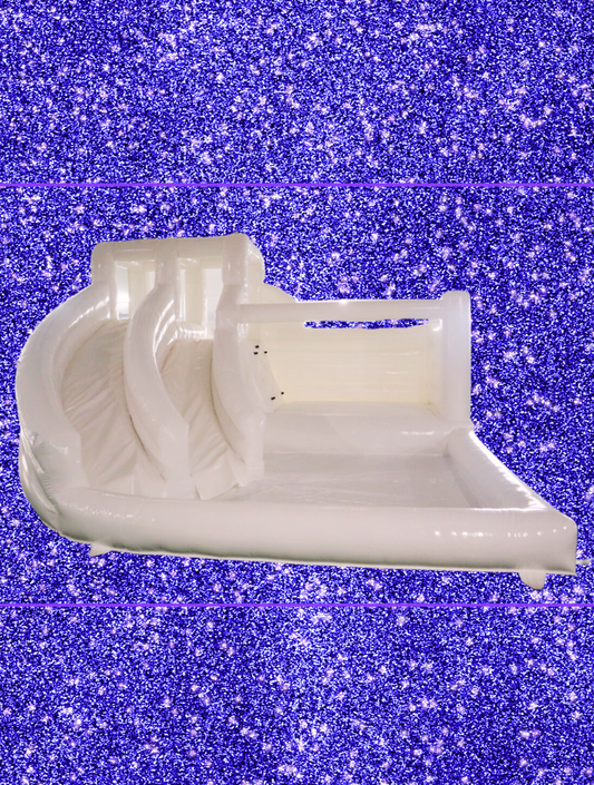 Midi Double Slide Combo - White (Wet & Dry Inflatable)